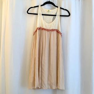 Lined Racerback Tunic/Coverup